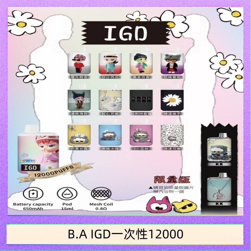 B.A IGD12000口 電子煙